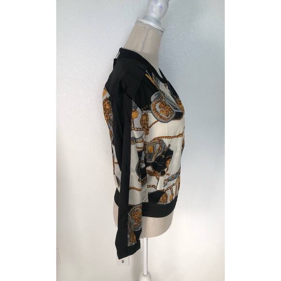 Uniq Avant Garde Print Bomber Jacket - S - Picture 2 of 4